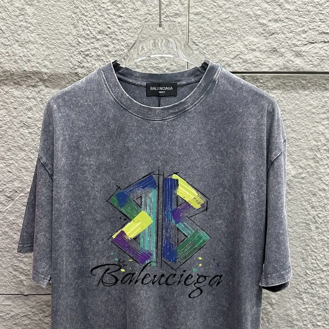 BAL* *2025 New Arrival Retro logo B T Same Style ： Size：S M L XL XXL